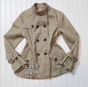 Oakley | Jackets & Coats | Oakley Black Long Zipfront Trench Coat